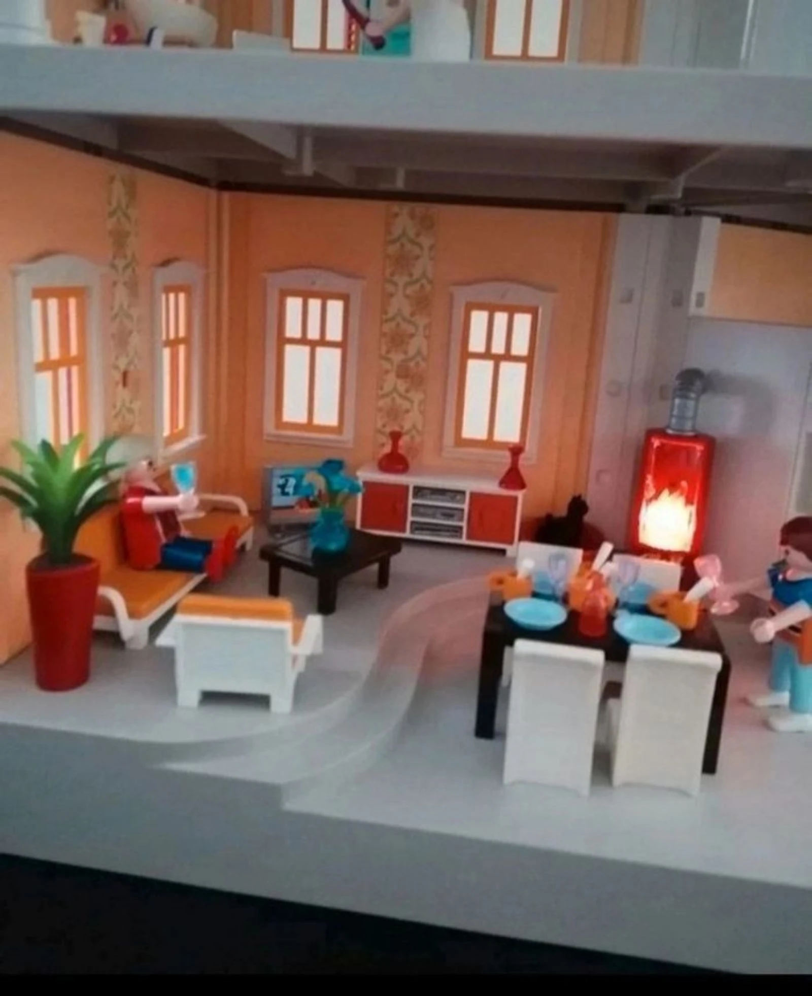 Casa de la ciudad completa Playmobil 5302 - la mamá y sus gemelos - La niña y su patineta ATENCIÓN NO SE ENVÍA – photo 14